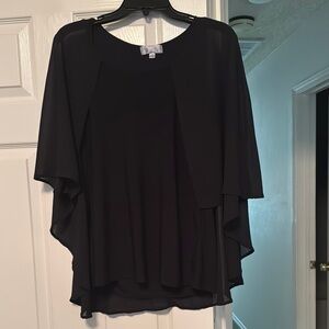 Elegant Black Women's Top